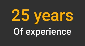 25 years of experience