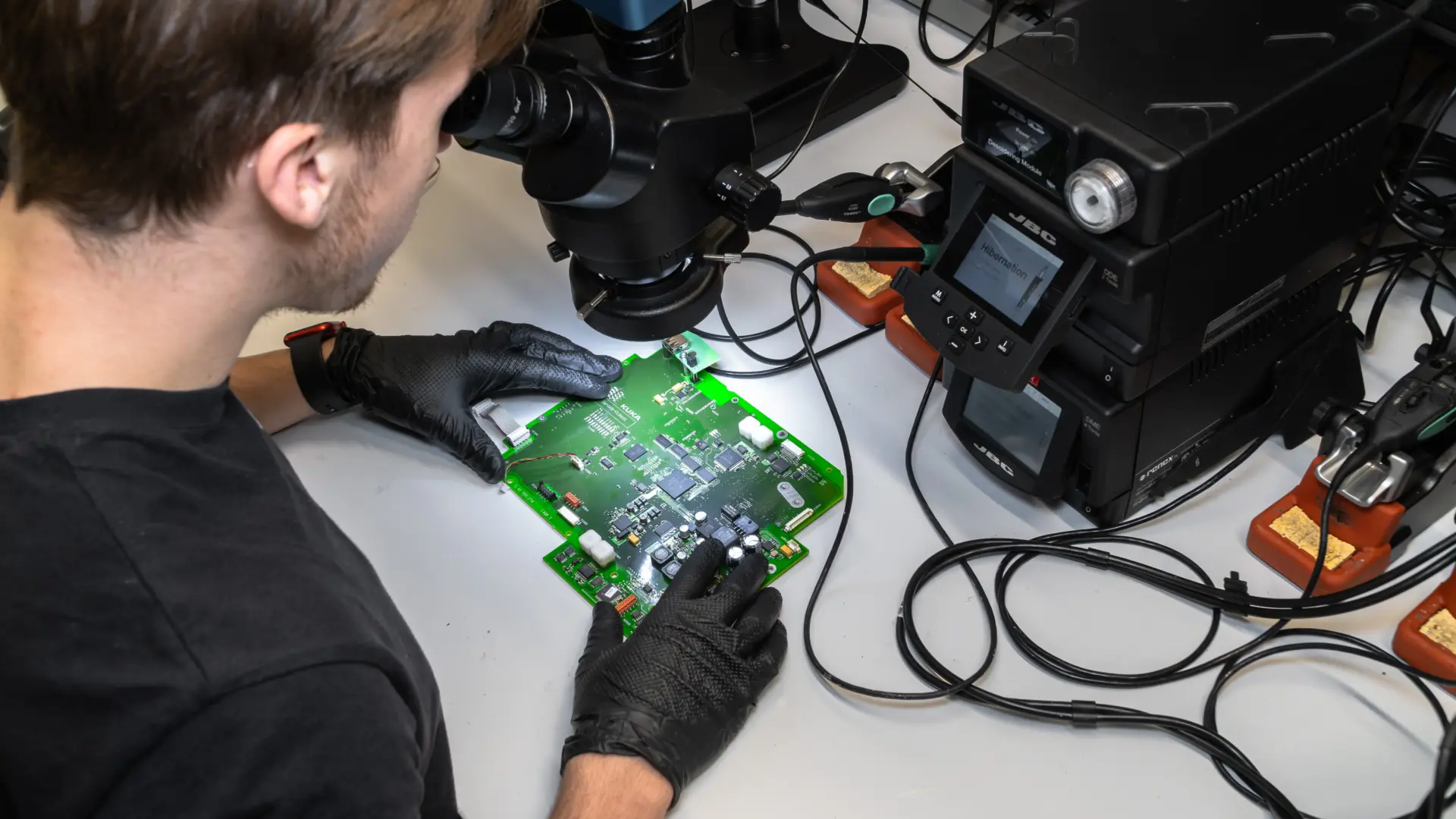 Repair of industrial robots